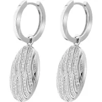 Orphelia Dames 925 Sterling Zilveren Creolen - Zilver ZO-6049