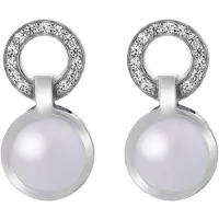 Orphelia 'Marga' Dames 925 Sterling Zilveren Stud Oorbellen - Zilver ZO-7288