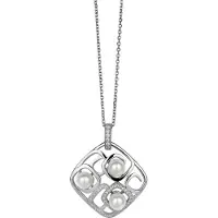 Orphelia Dames 925 Sterling Zilver Ketting met Hanger - Zilver ZH-4846