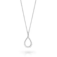Orphelia 'Petal' Dames 925 Sterling Zilver Ketting met Hanger - Zilver ZH-7564