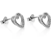 Orphelia 'Ariana' Dames 925 Sterling Zilveren Oorbellen - Zilver ZO-7482