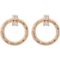 Orphelia 'Novalie' Dames 925 Sterling Zilveren Hangoorbellen - Roze ZO-7129/RG