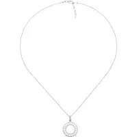 Orphelia 'Amada' Dames 925 Sterling Zilveren Ketting met Hanger - Zilver ZH-7075