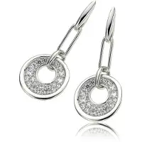 Orphelia Dames 925 Sterling Zilveren Oorbellen - Zilver ZO-5961