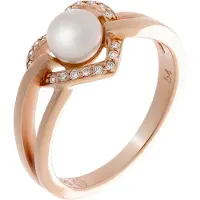 Orphelia Dames 925 Sterling Zilveren Ring - Roze ZR-7233/RG