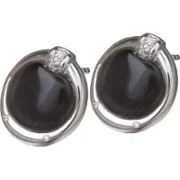 Orphelia Dames 925 Sterling Zilveren Stud Oorbellen - Zilver ZO-5900