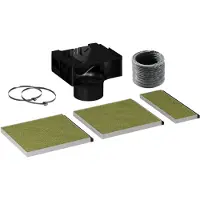 Bosch DWZ1BK1I6 Clean Air Plus anti-allergeen/anti-vis startset