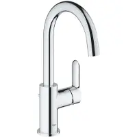 GROHE BauEdge - Wastafelkraan, met waste, chroom 23093000