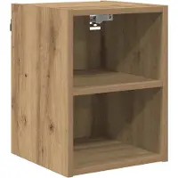 vidaXL Hangkast Artisan Eiken 30 x 29,5 x 40 cm Bewerkt hout