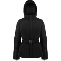 Poivre Blanc - Dames ski jassen - Emily Stretch Ski Jacket Black voor Dames - Maat L - Zwart