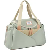 Beaba Sydney Luiertas - Uitneembare Verschoningsmat - Veel Opbergruimte - Isothermisch Vak - Sage Green