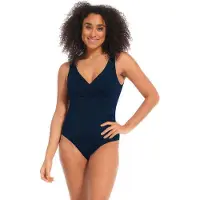 Magic bodyfashion Fabulous Swimsuit Dames Badpak Navy Blue - Maat XXL