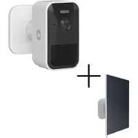 Yale Slimme Buitencamera met Zonnepaneel Oplader - Camerabewaking - Solar Panel - Zonnepaneel Oplader - SV-OC-1A-V1 + SV-SPC3W-1A-W