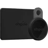 Chipolo CARD + LOOP Zwart