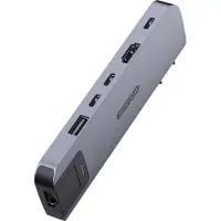 Sitecom MacBook Air Multiport Hub 6 in 2 Grijs