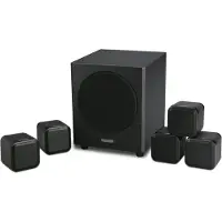 Mission M-CUBE+SE 5.1 systeem - Zwart (per paar - 2 stuks)