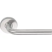 Formani Basics LB3-16 EN1906/3 deurkruk geveerd op rozet - mat RVS