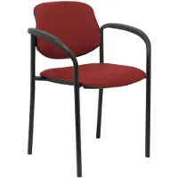 Nowy Styl Styl Faux Leather With Arms Vaste Bureaustoel
