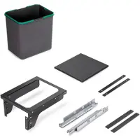 Emuca Automatische Zijlader Prullenbak 35l