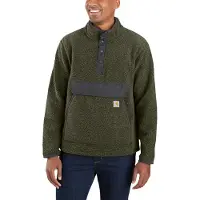 Carhartt Trui Men Relaxed Fleece Pullover Basil Heather-M