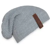 Knit Factory Coco Muts - Licht Grijs - One Size