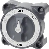Blue Sea Systems Hd On-off Battery Switch Zilver