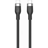 Targus Hyper - 1M Silicone 240W USB-C Charging Cable - Black