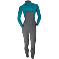 BEUCHAT Atoll 2 Mm Back Zip Diving Wetsuit Grijs L Man