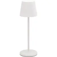 Security Plus - Tafellamp Oplaadbaar - Feline | 12-15 hrs Brandduur | Dimbaar | Draadloos | 38cm | Wit