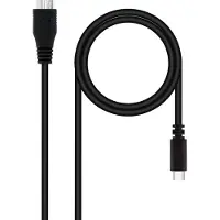Nanocable 10.01.1201-BK USB-kabel 1 m USB 3.2 Gen 1 (3.1 Gen 1) USB C Micro-USB B Zwart