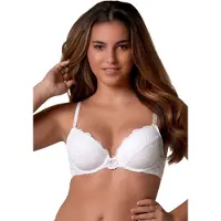 After Eden Molly Voorgevormde beugelbh - Recycled - Dames - Wit - Maat 75C
