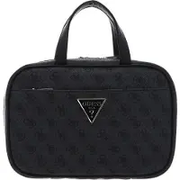 GUESS Toilettas Jesco Hanging Weekender Coal Donkergrijs