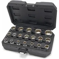 HBM 1/2 inch Multilock Doppenset Van 8 tot 32 mm 19 Delig