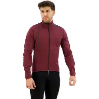 Santini - Lined Windproof Winter Cycling Jacket - Fietsjack XL, rood