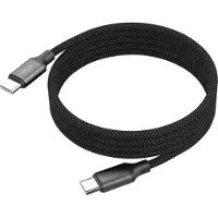 Ansmann USB-C naar USB-C magnetische oplaadkabel 1,2 meter (60W, zwart)