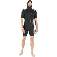 Mares Flexa Core 4/3 Mm Short Sleeve Shorty Zwart 6 Man