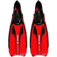 BEUCHAT X-voyager Diving Fins Rood,Zwart EU 32-33