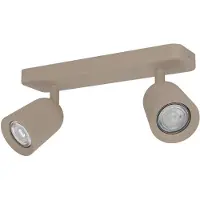 Eglo Zandbruine plafondlamp Camaldoli 2x GU10 - richtbaar