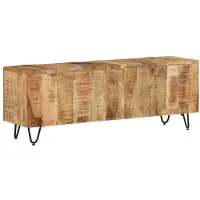 vidaXL Tv-meubel 110x30x40 cm massief mangohout