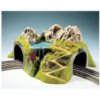 Noch 05180 H0 Tunnel 2-sporig Kant-en-klaar model, Gebogen