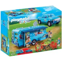 Playmobil 9502 Funpark Pickup met Caravan