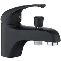 Big Buy Cooking Edouard Rousseau - FIRA Single-Hole Bath-Shower Mixer - Black