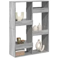 vidaXL kamerscherm 100x33x135 cm bewerkt hout grijs sonoma eiken