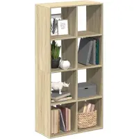 vidaXL Kamerscherm / boekenkast 69,5x29x137,5 cm hout sonoma eiken