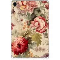 B2Ctelecom Siliconen Hoesje voor Samsung Galaxy Tab A9 Plus Bloemen