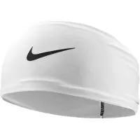 Nike Dri-Fit Fury Classic Wide Hoofdband Wit