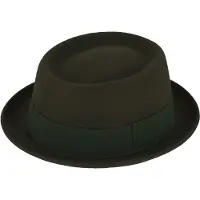 Fiebig Wolvilten Pork Pie kleur Zwart maat 59