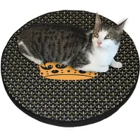 Bertoni-arco - Kattenbed - Matras - Kattenkussen - in elastisch schuim - Diameter 55 cm - Kroon ontwerp, Ring