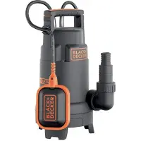 Black & Decker BXUP750PTE, Boosterpomp, 750 W, AC, 13000 liter per uur, Zwart, Oranje