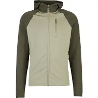 Stoic - MerinoFleece335 KuolpaSt. II Zip Hoody - Merinohoodie M, olijfgroen